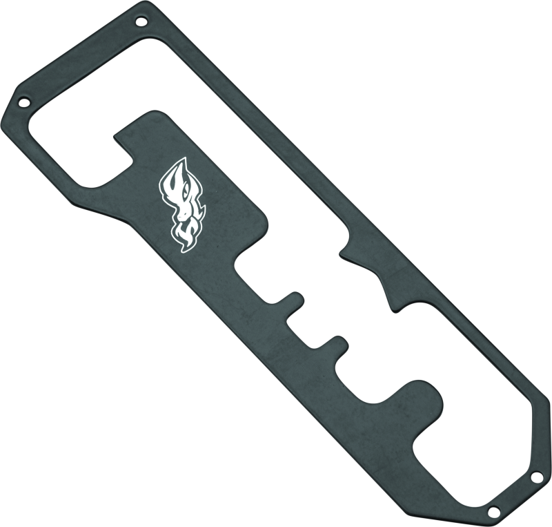 Honda Talon Shifter Plate - DragonFire Racing - Black - `19-`25